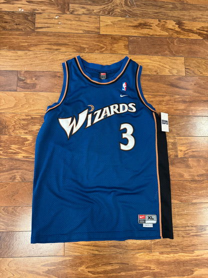 00s Washington Wizards Juan Dixon Nike Basketball Jersey (XL)