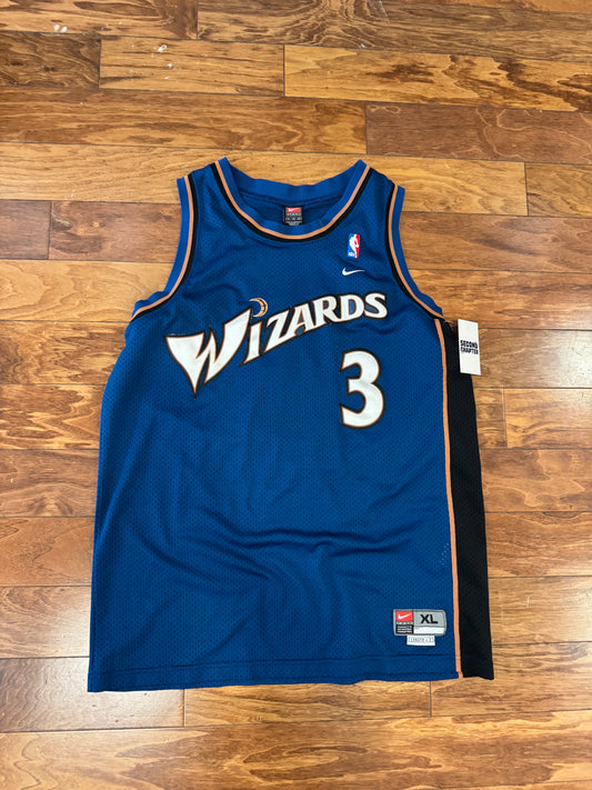 00s Washington Wizards Juan Dixon Nike Basketball Jersey (XL)