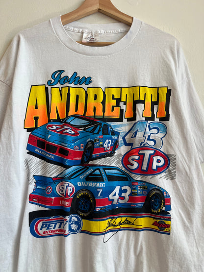 1993 Nascar John Andretti Cropped Tee (XL)