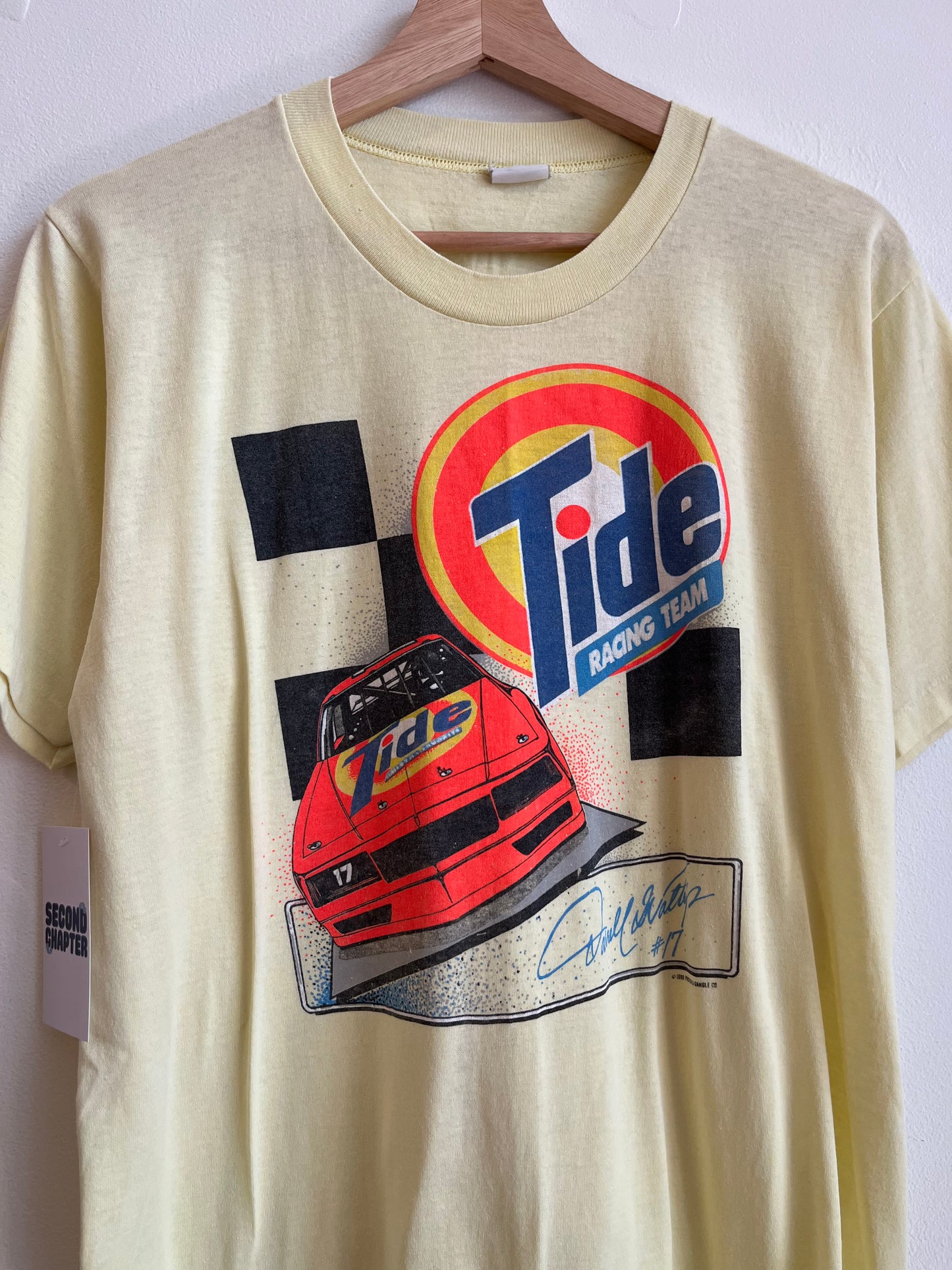 1988 Tide Racing Nascar True Vintage Yellow Tee (L)