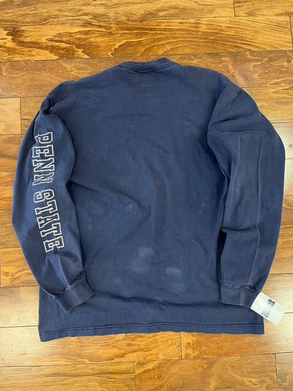 00s Penn State Faded Long Sleeve Shirt (L)