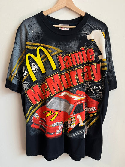 00s Nascar Jamie McMurray McDonald's AOP Tee (L)