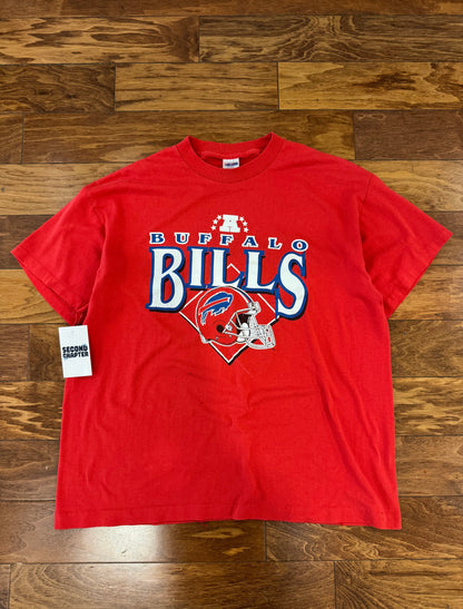 1988 Buffalo Bills Vintage NFL Helmet Tee (XL)