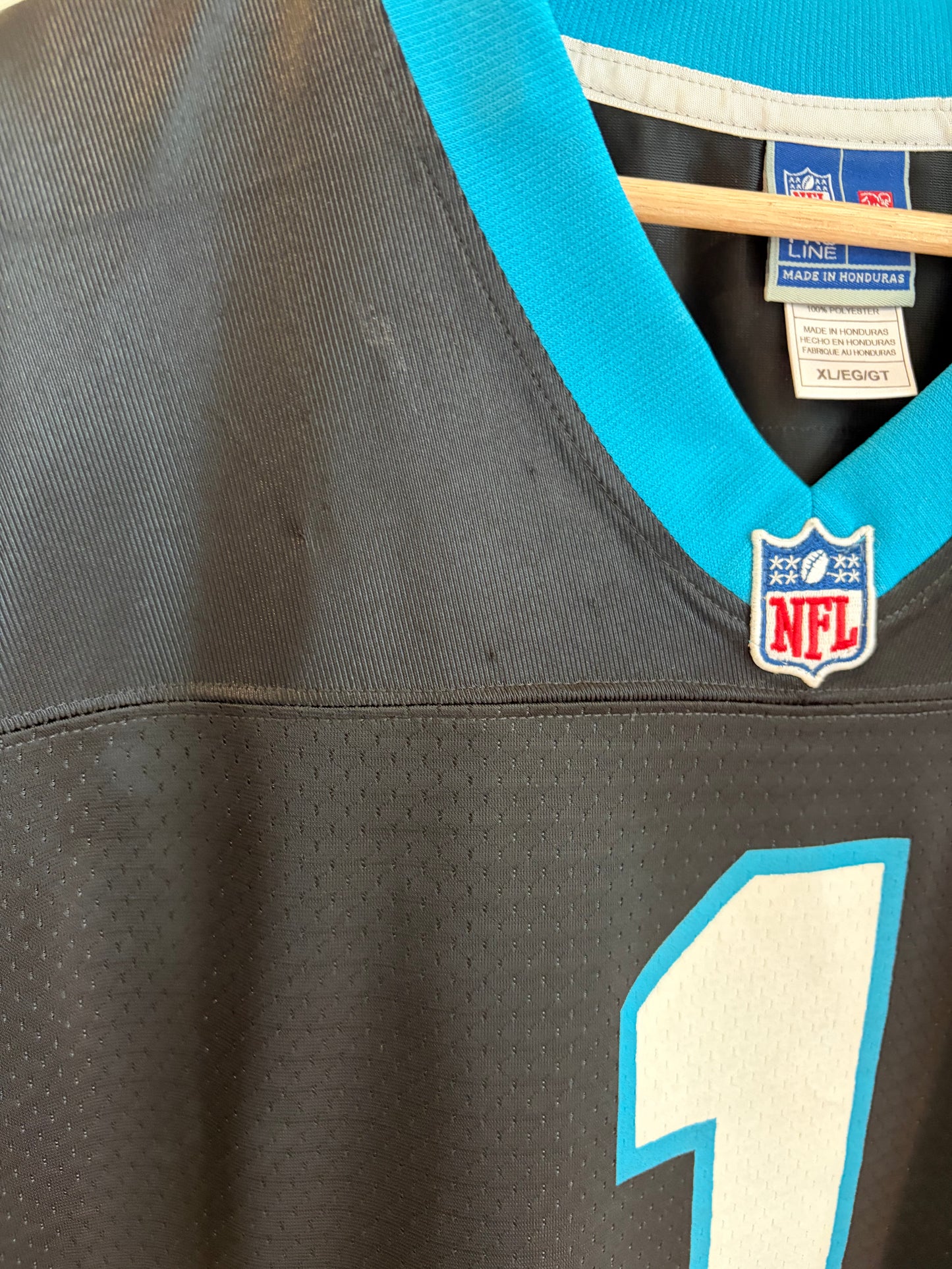 2010s Carolina Panthers Cam Newton Pro Line Jersey (XL)