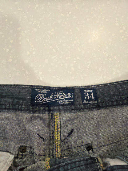 00s Parish Nation Baggy Cargo Shorts (34)
