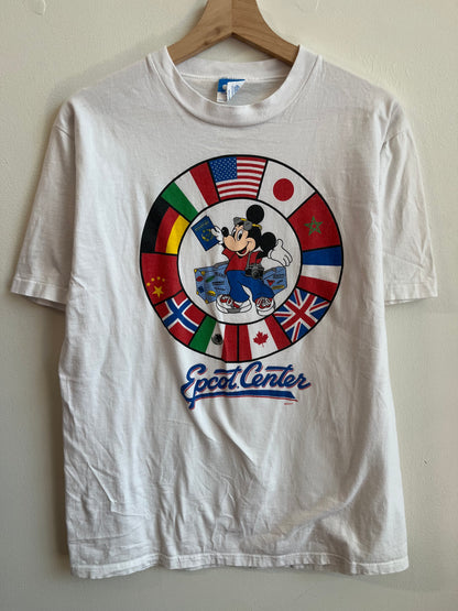 90s Disney Epcot Mickey Tee (M)
