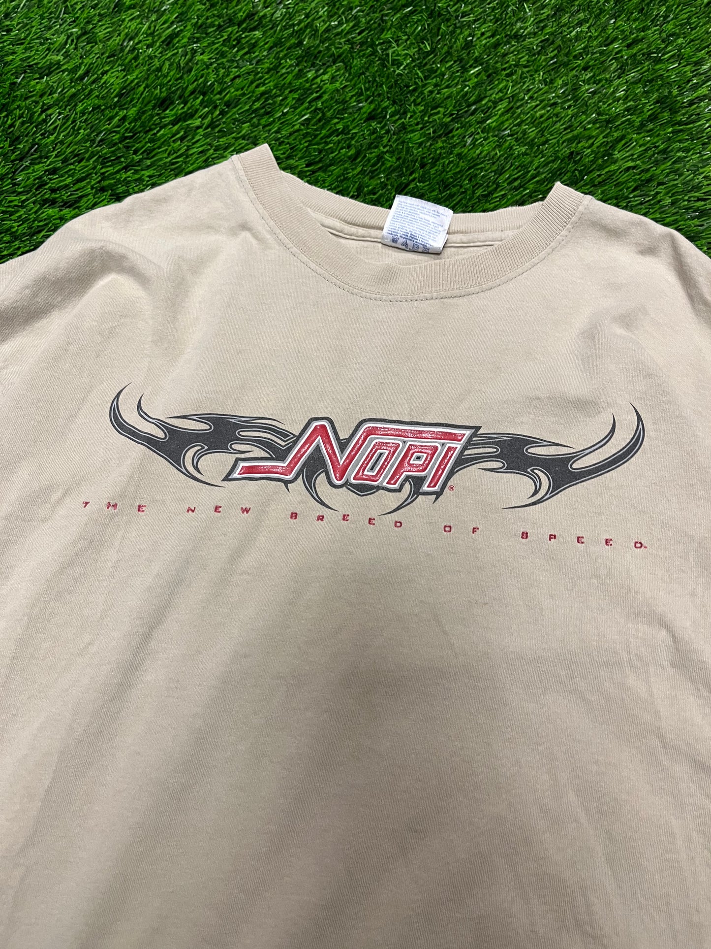 00s NOPI Automotive "The New Breed of Speed" Tribal Tee (XL)