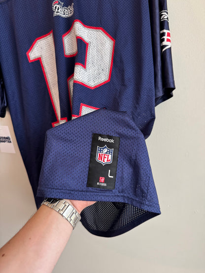 00s New England Patriots Tom Brady NFL Team Apparel Jersey (L)