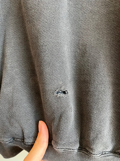 90s Distressed Pittsburgh Steelers Logo Athletic Crewneck (L)