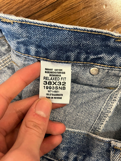 00s Dickies Distressed Carpenter Jeans (38 x 32)