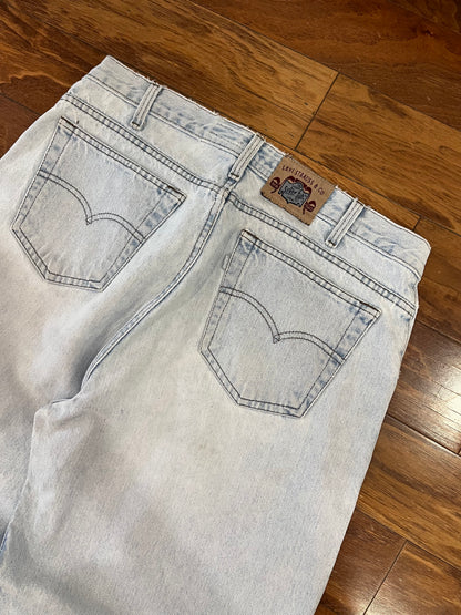 00s Levi's Silver Tab Light Wash Baggy Jeans (36 x 32)