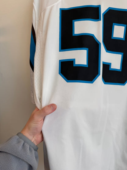 2010s Carolina Panthers Luke Kuechly Nike Away Jersey (XXL)