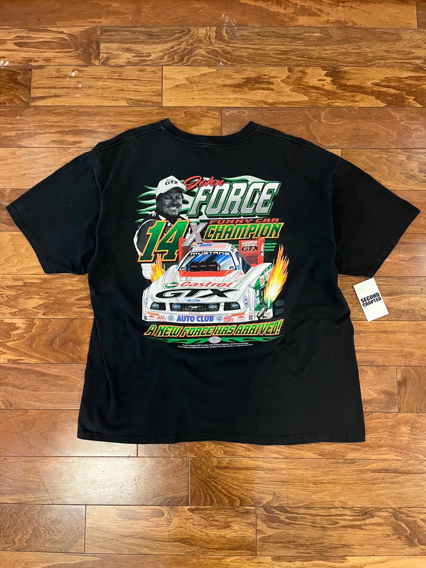 2006 John Force x Funny Car Racing Tee (XXL)