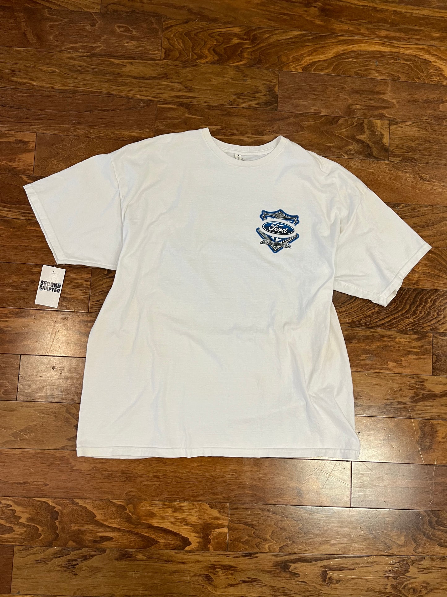 00s Ford Expedition White Graphic Tee (XXL)