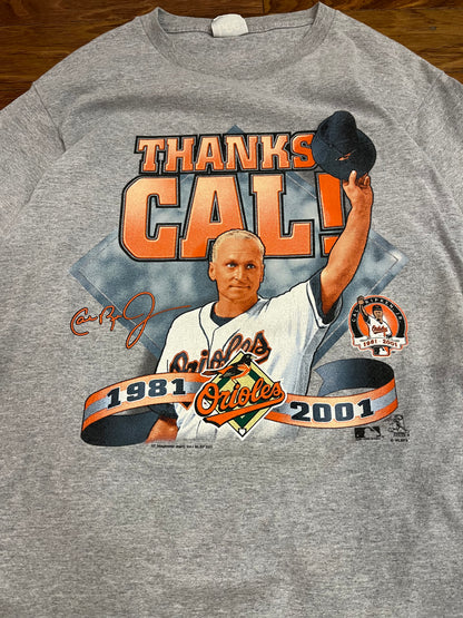 2001 Cal Ripken Baltimore Orioles Vintage Tee (L)