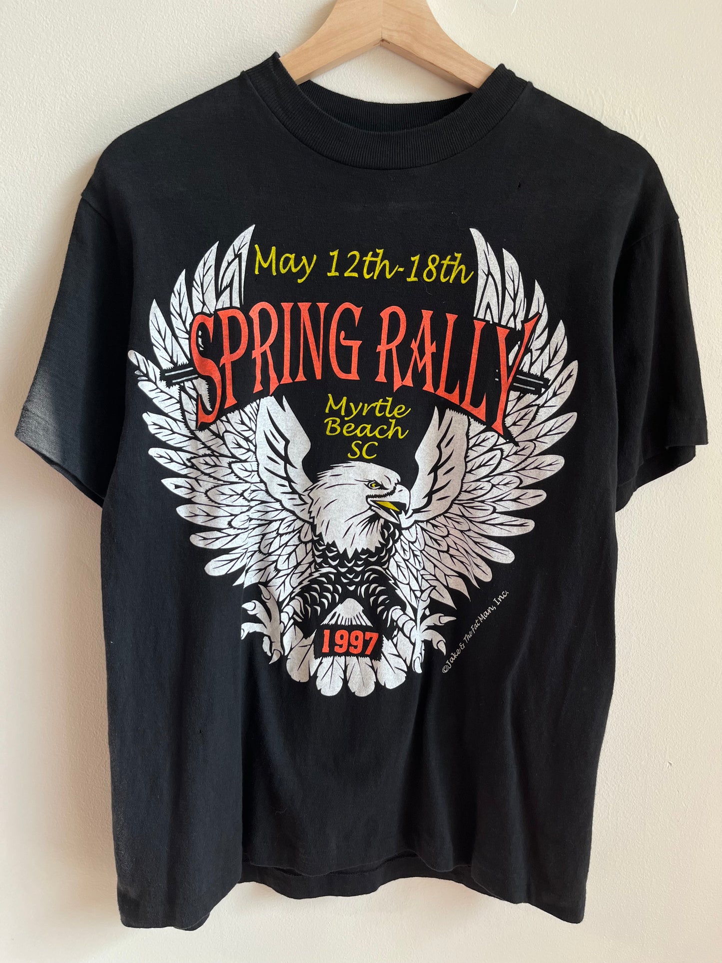 1997 Spring Rally Myrtle Beach Biker Tee (M)