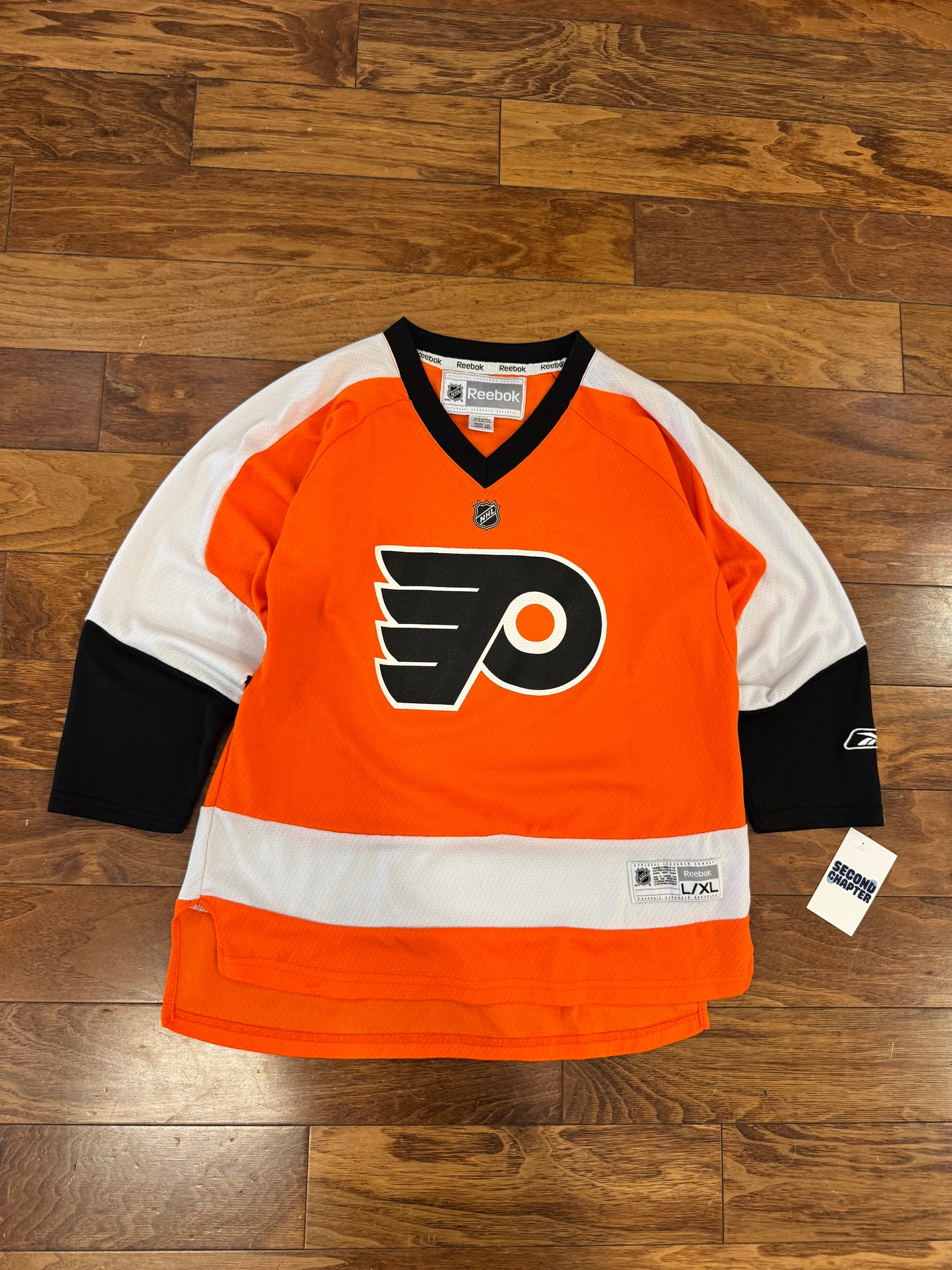Philadelphia Flyers Youth Hockey Jersey (Youth L/XL)