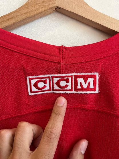90s Detroit Red Wings CCM Hockey Jersey (XL)