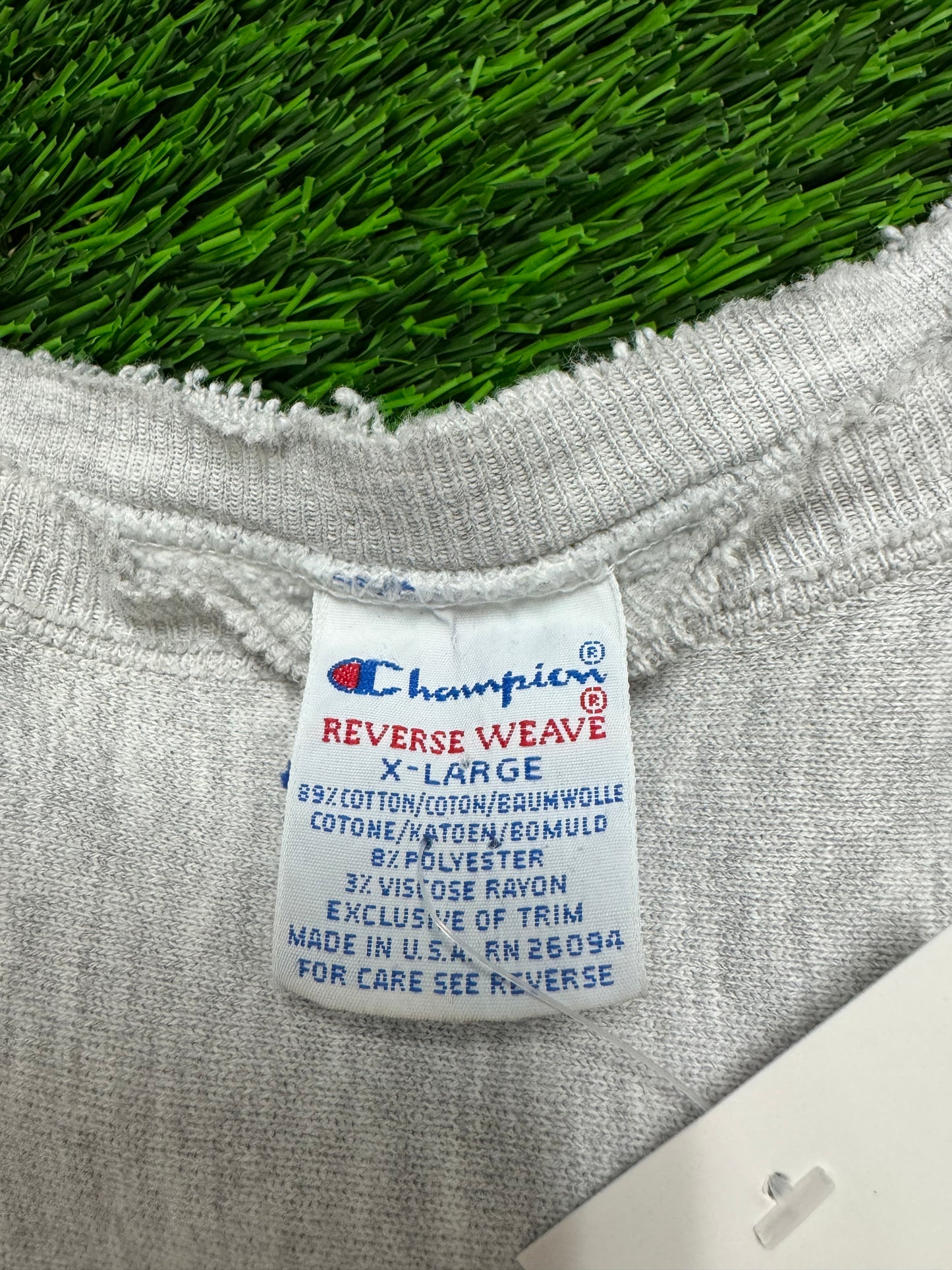 90s Clemson University Spell Out Reverse Weave Vintage Crewneck (XL)