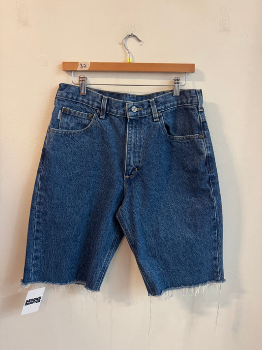 2010 Carhartt Dark Wash Shorts (32)