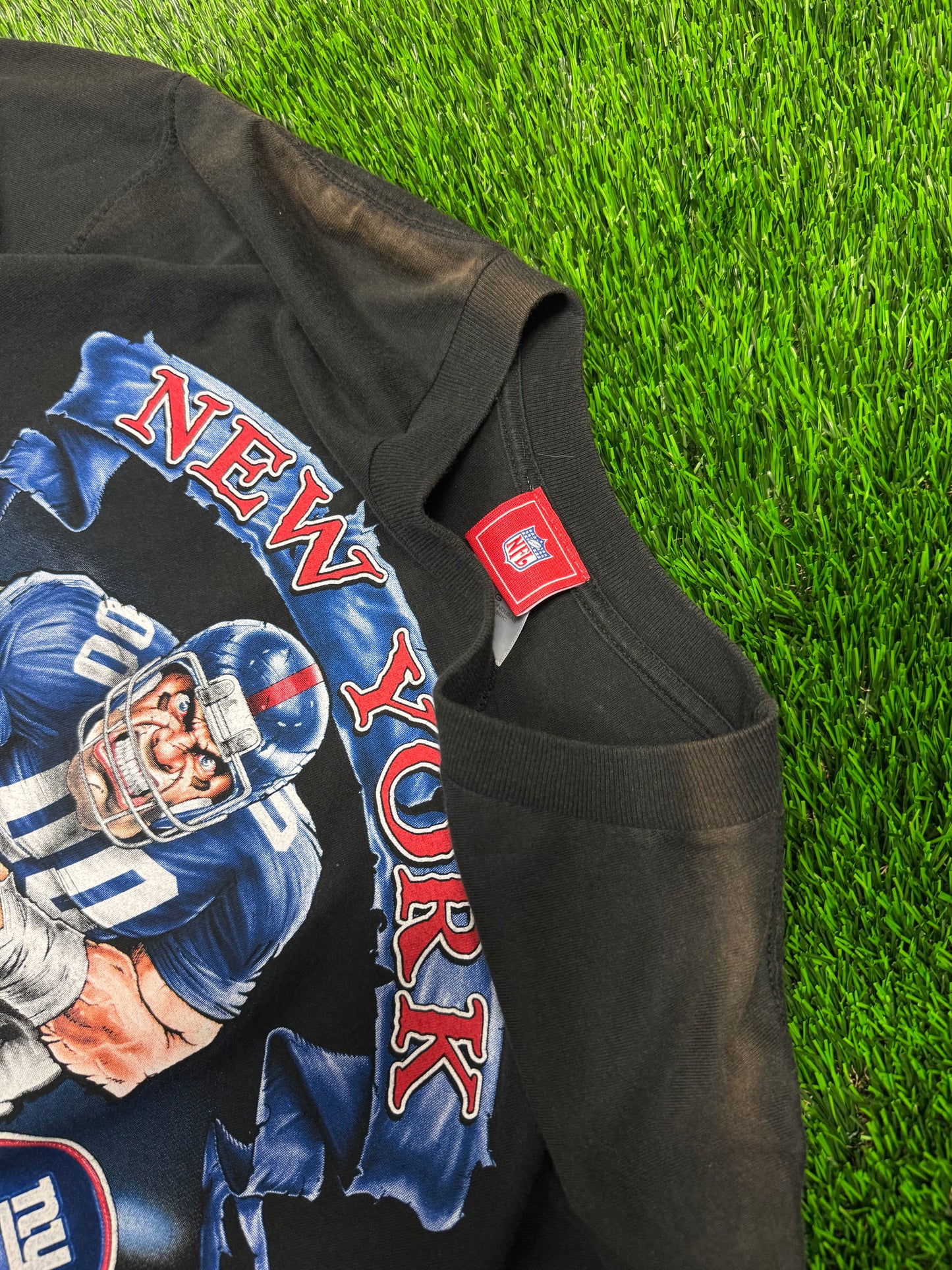 00s NY Giants Angry Center Tee (XL)