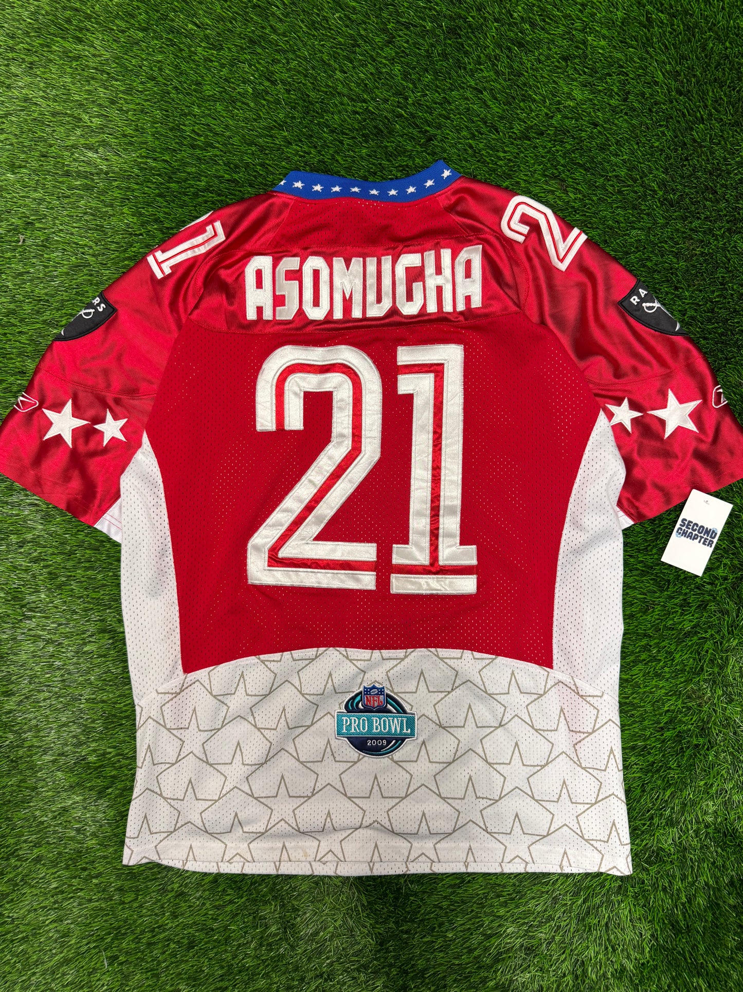 Oakland Raiders Nnamdi Asomugha Stitched All Star Pro Bowl Jersey (L)