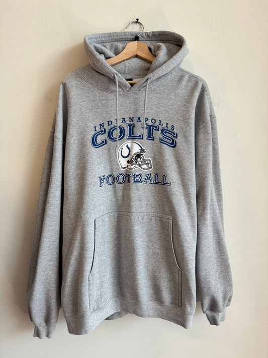 00s Indianapolis Colts Spell Out Reebok Hoodie (XL)