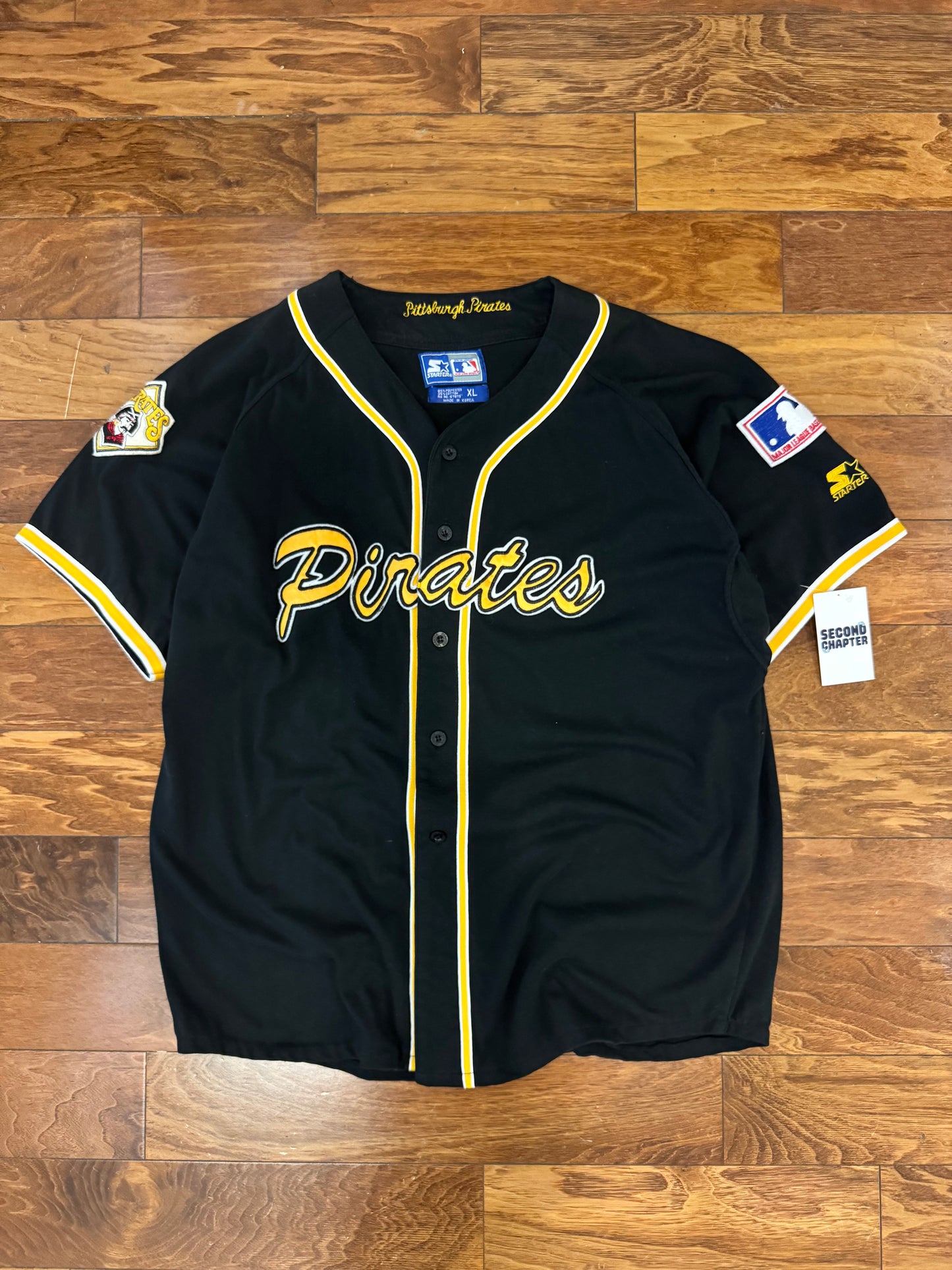 90s Pittsburgh Pirates Starter Script Jersey (XL)
