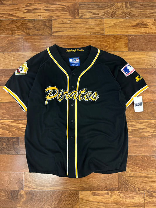 90s Pittsburgh Pirates Starter Script Jersey (XL)