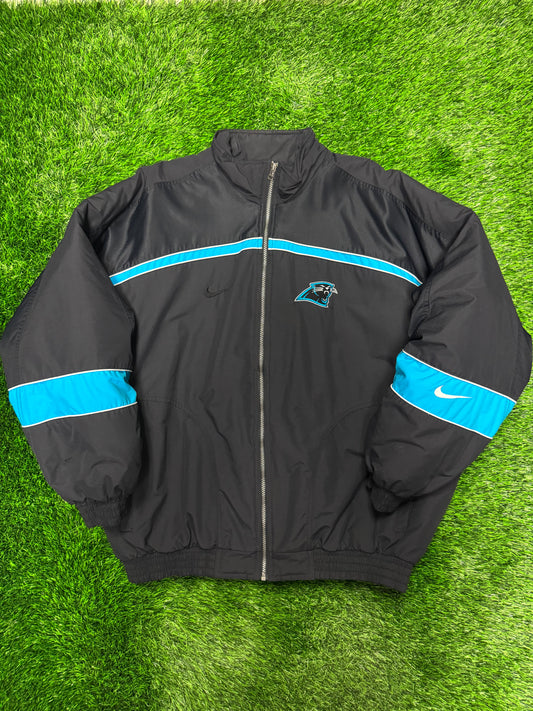 00s Carolina Panthers Vintage Nike Pro Line Puffer Jacket (XL)