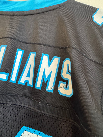 00s Carolina Panthers Deangelo Williams Reebok Home Jersey (M)