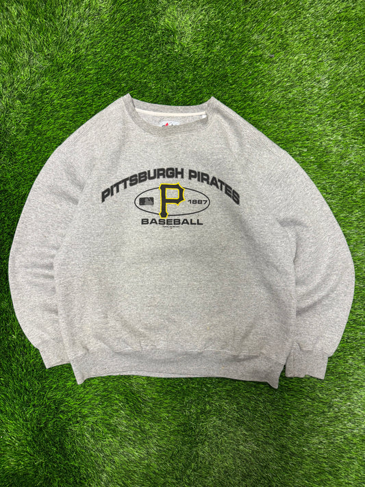 2001 Pittsburgh Pirates Vintage MLB Baseball Crewneck (XL)