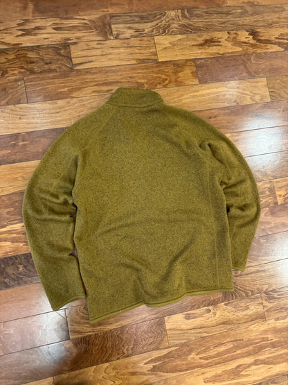 2010 Patagonia Better Sweater Desert Moss Full Zip Fleece (L)
