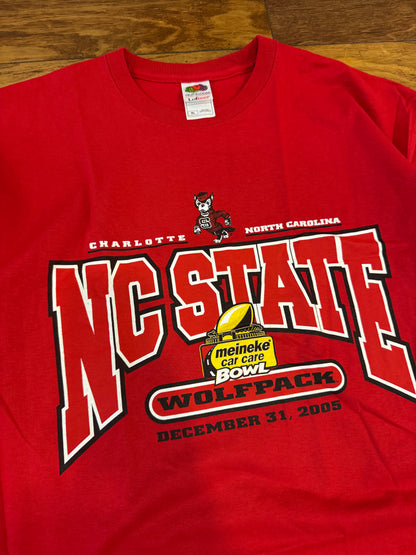 2005 NC State Meineke Bowl Graphic Tee (XL)