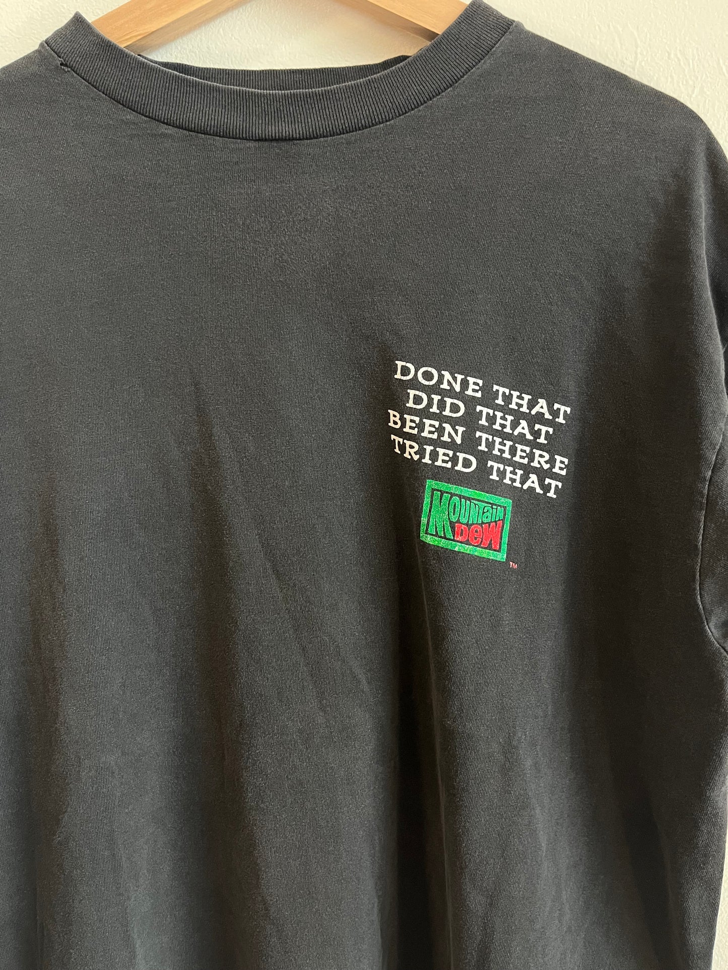 90s Mountain Dew "Tried That" Promo Tee (L)