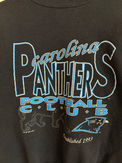 1993 Carolina Panthers Football Club Crewneck (M)