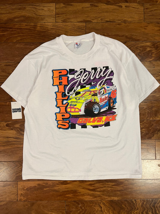 90s Jerry Phillips Racing Graphic Tee (XL)