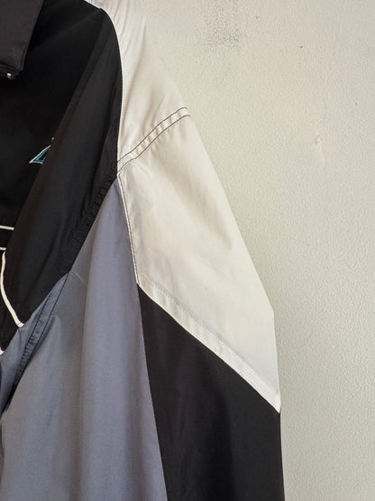 00s Carolina Panthers Sports Illustrated Striped Windbreaker (XL)