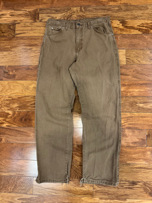 00s Dickies Mocha Black Tab Pants (34 x 30)