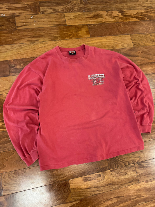 2006 Harley Davidson Salmon El Paso Barnett Long-Sleeve Shirt (XL)