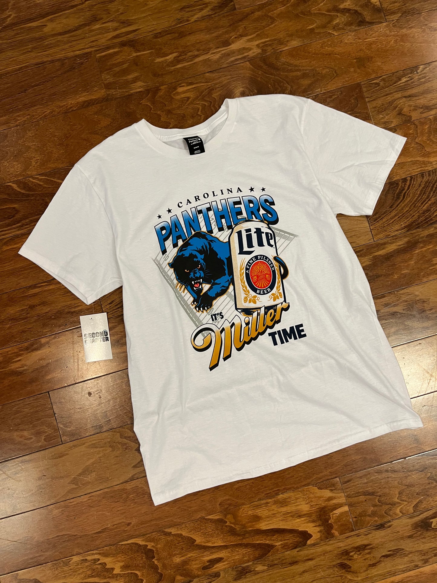Carolina Panthers "Miller Time" Modern Tee (M)