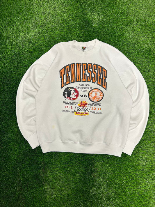 1999 University Of Tennessee Volunteers Vintage Fiesta Bowl Crewneck (XL)
