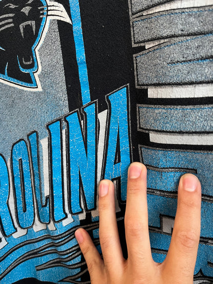 1994 Carolina Panthers Logo 7 Spell Out Crewneck (M)