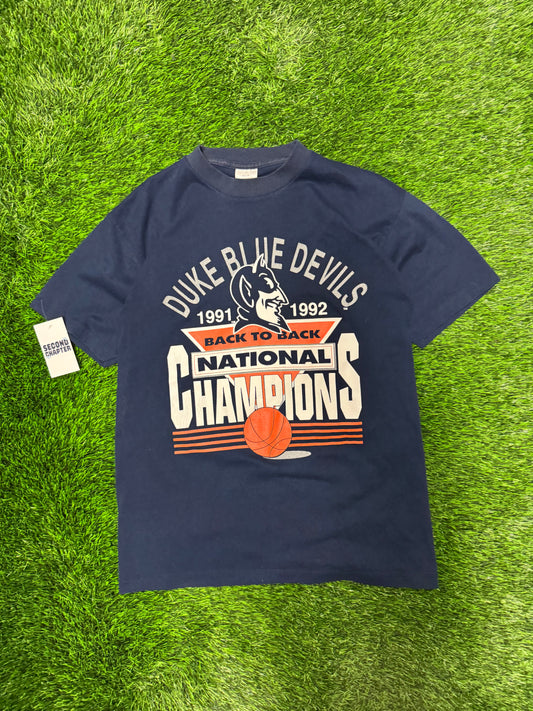 1992 Duke University NCAA Basketball National Champions Tee (L)