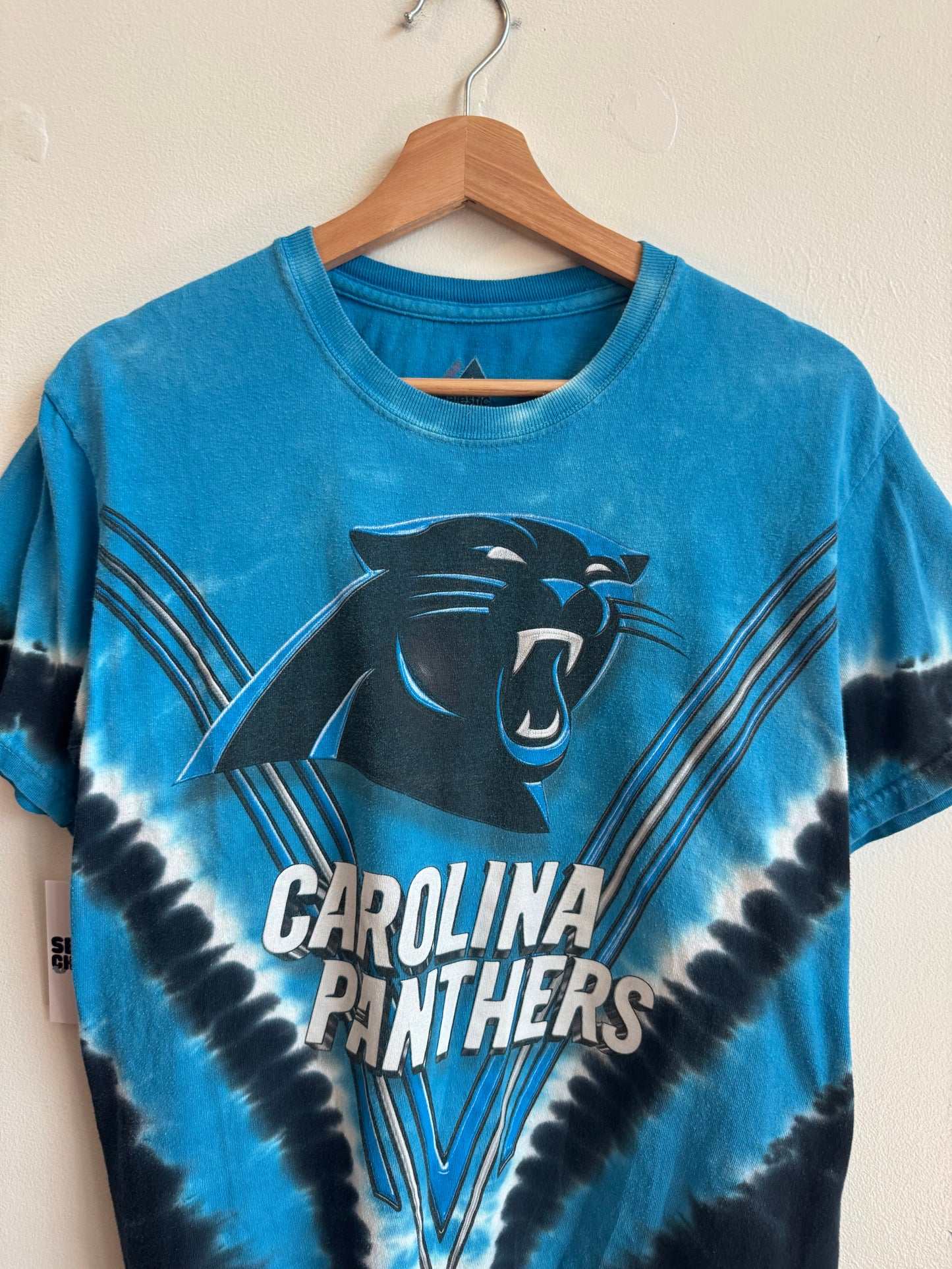 2010s Carolina Panthers Majestic Tie Dye Tee (Youth XL)