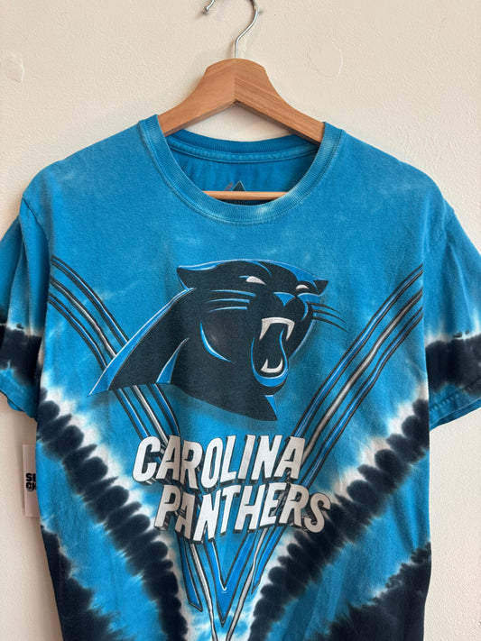 2010s Carolina Panthers Majestic Tie Dye Tee (Youth XL)