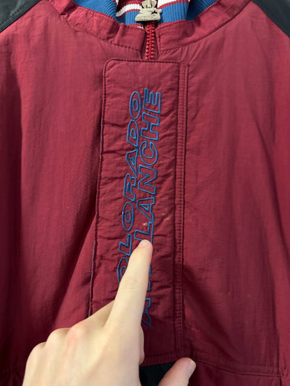 90s Colorado Avalanche Vintage NHL Starter Puffer Jacket (XL)