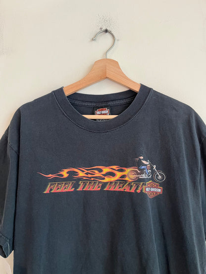 00s Harley Davidson California “Feel The Heat!” Tee (L)