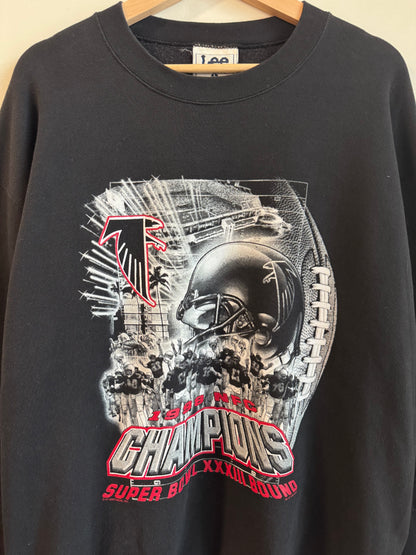 1998 Atlanta Falcons Lee Sports Crewneck (L)