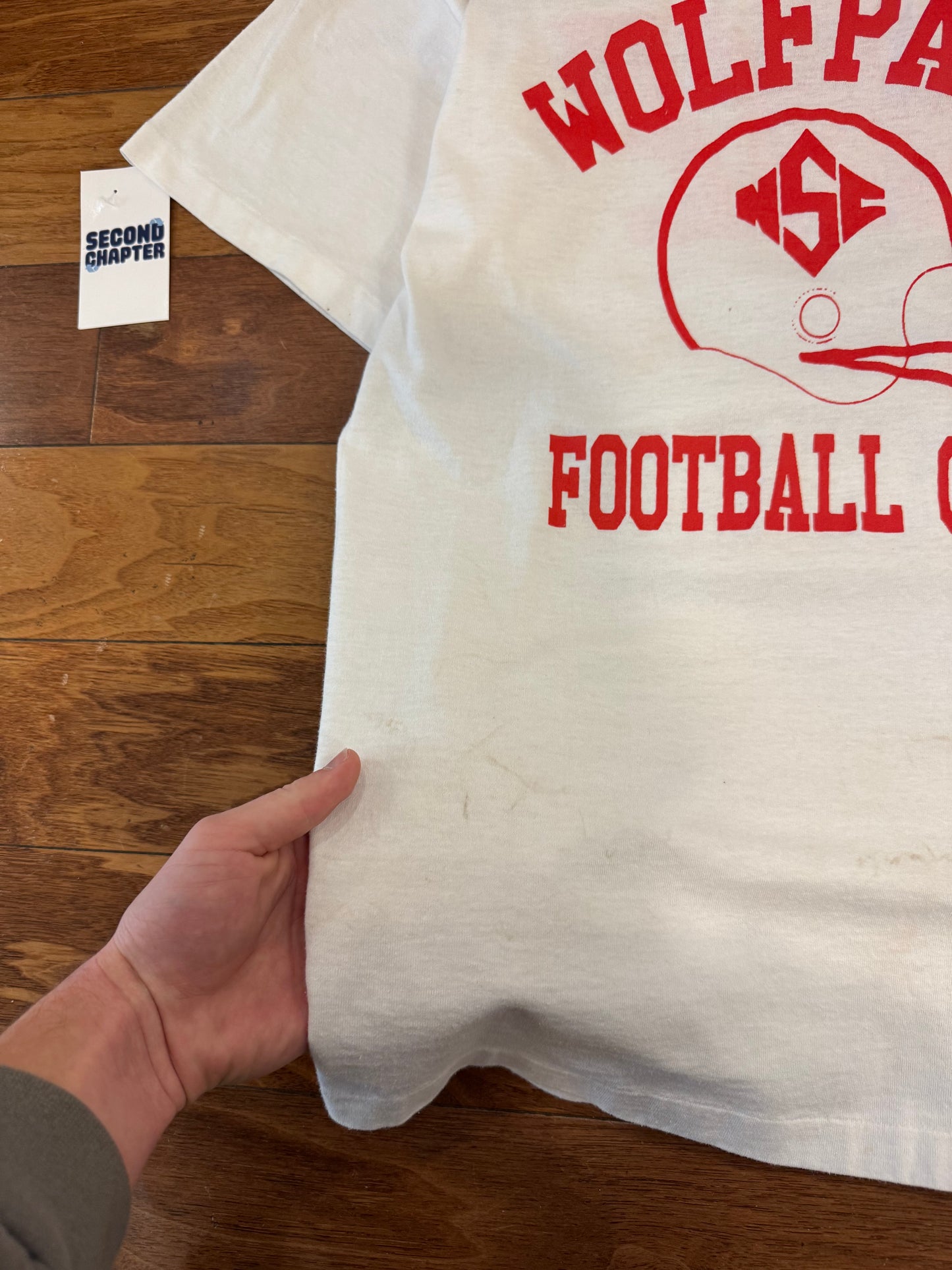 90s NC State College Football Camp Vintage Nike Tee (M)